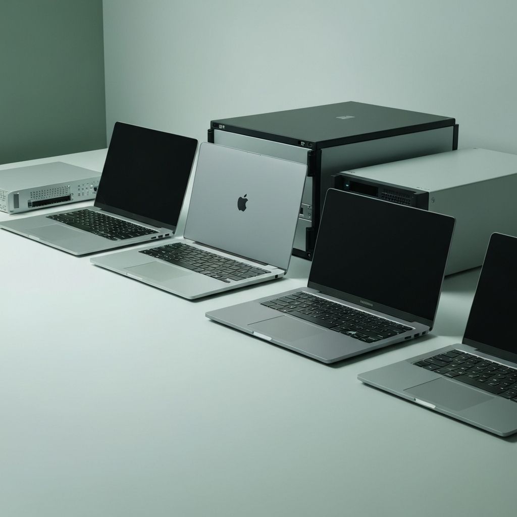 Premium business laptops and server equipment available at enterprise pricing